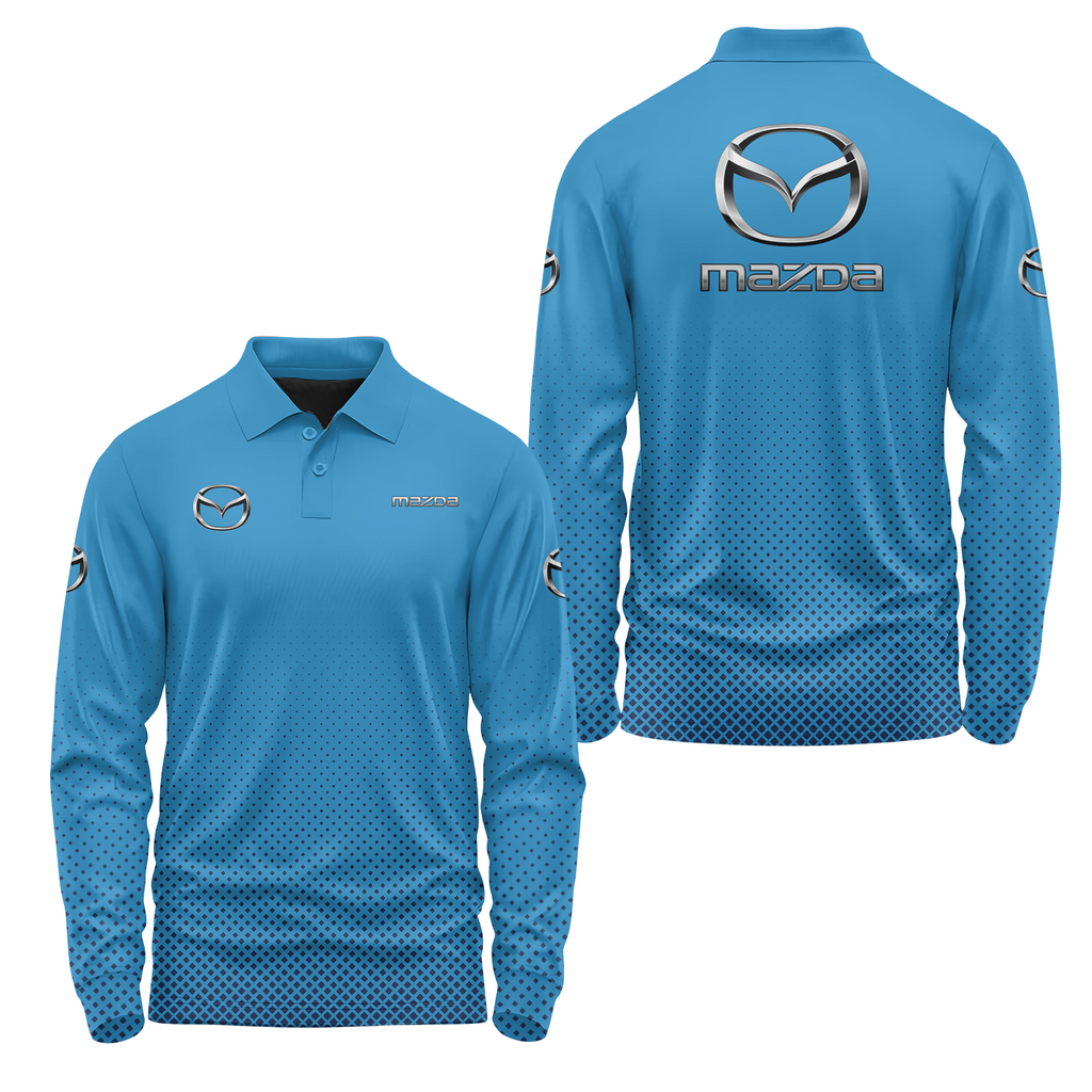 Mazda Long Sleeve Polo USPL2313