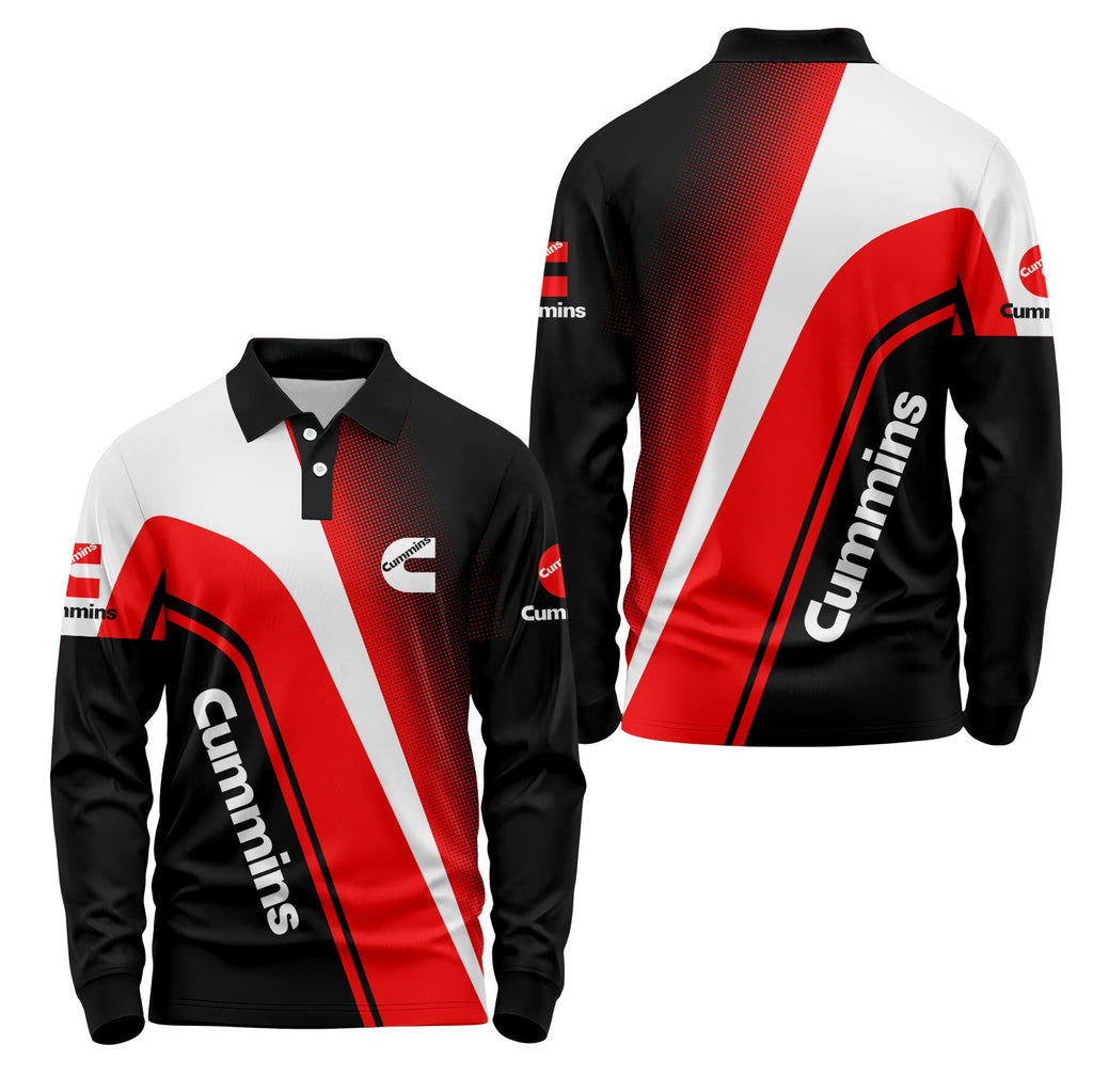 Cummins Long Sleeve Polo USPL2517
