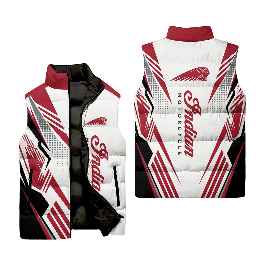 Indian Motorcycles Sleeveless Puffer Jacket USPL2654