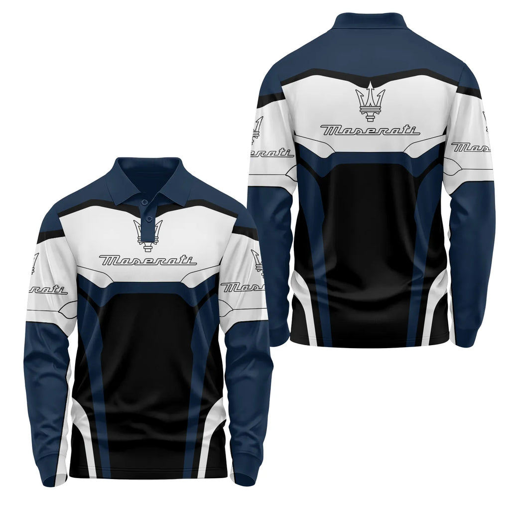 Maserati Long Sleeve Polo SC030