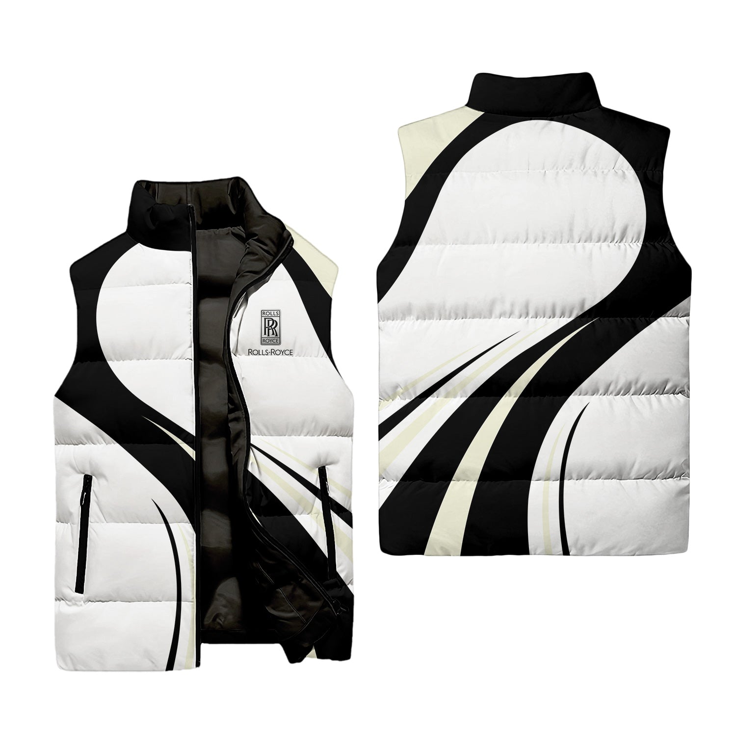 Rolls-Royce Sleeveless Puffer Jacket USPL3493