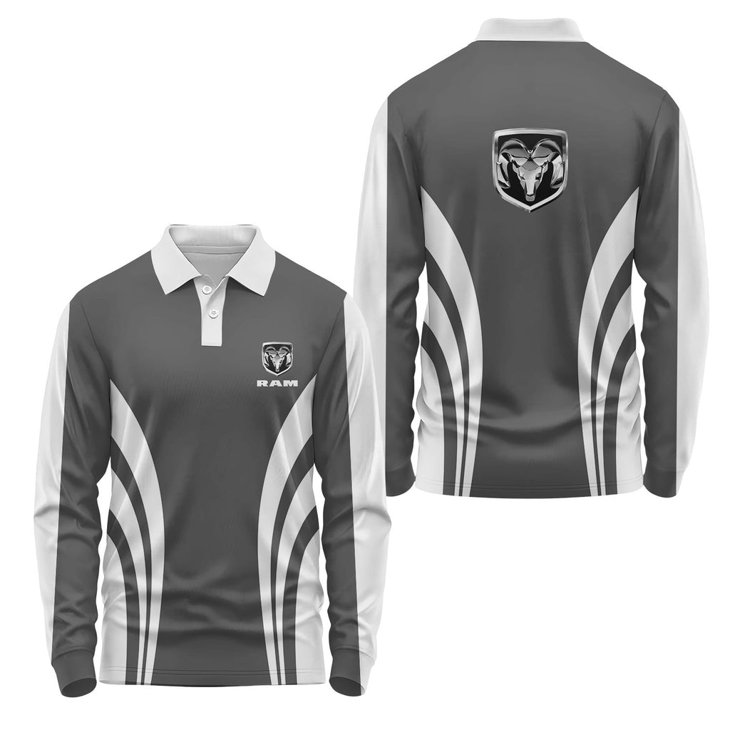 Ram Long Sleeve Polo USPL3074