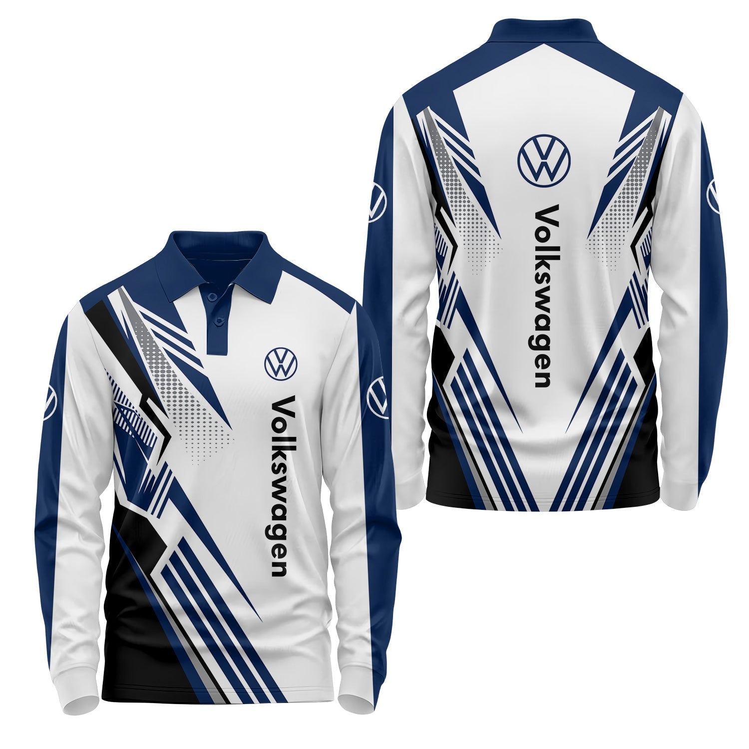 Volkswagen Long Sleeve Polo USPL3015