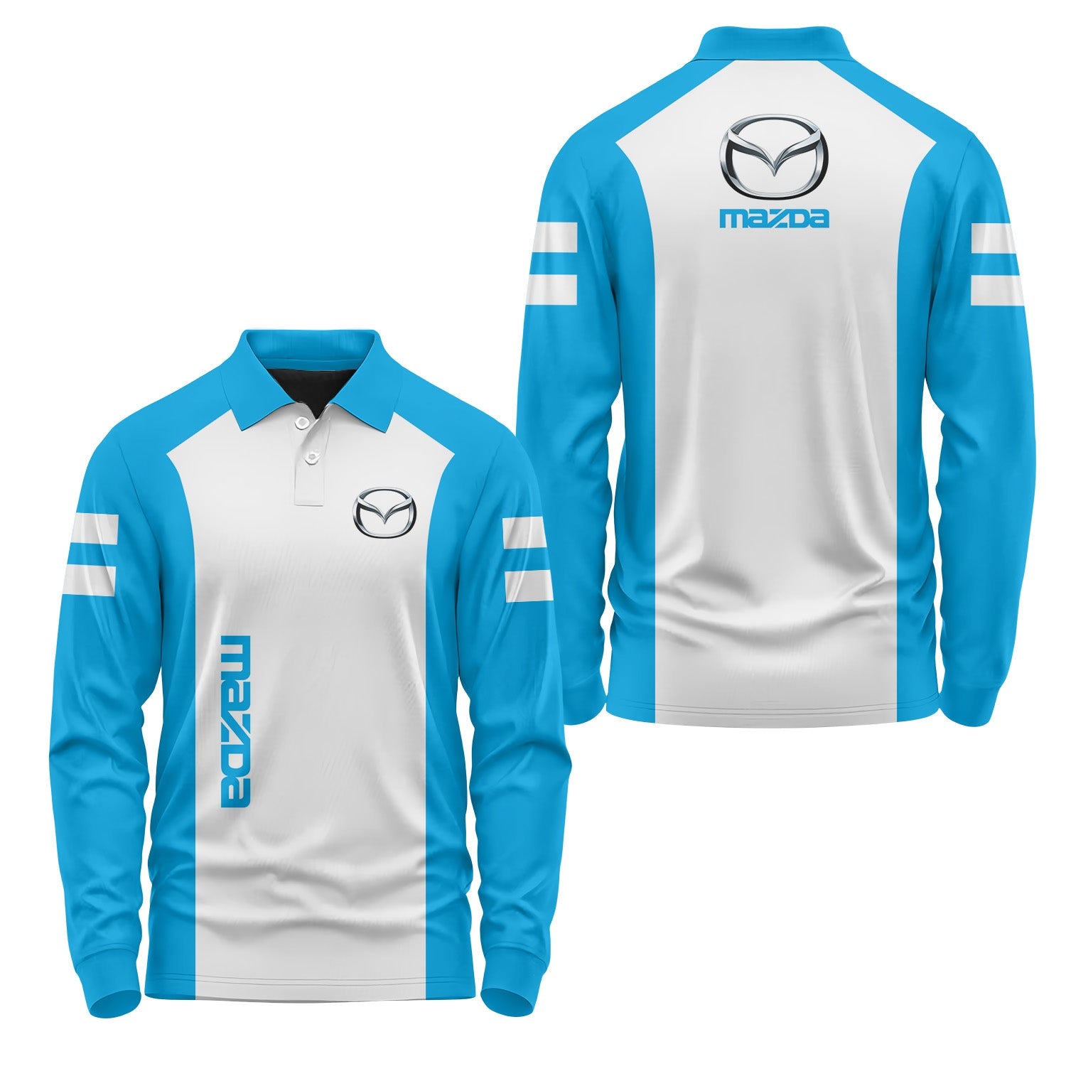 Mazda Long Sleeve Polo USPL2345