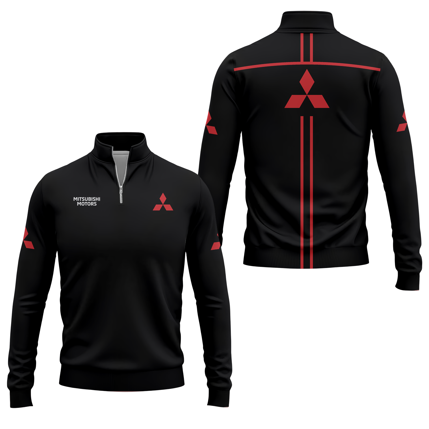 Mitsubishi Quarter-zip Pullover USPL2385