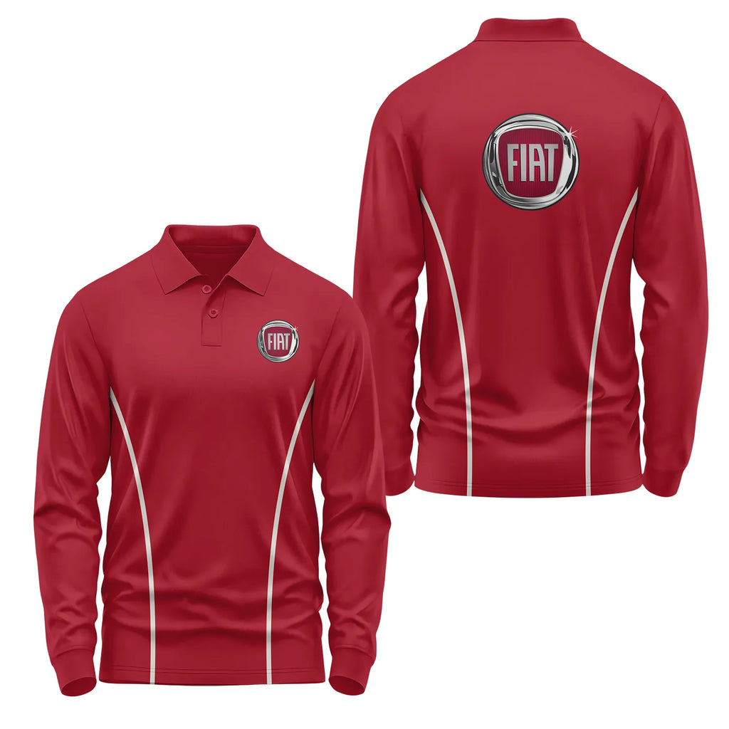 Fiat Long Sleeve Polo SC025