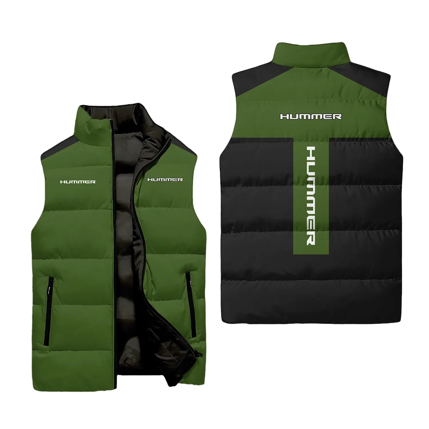 Hummer Sleeveless Puffer Jacket SC008