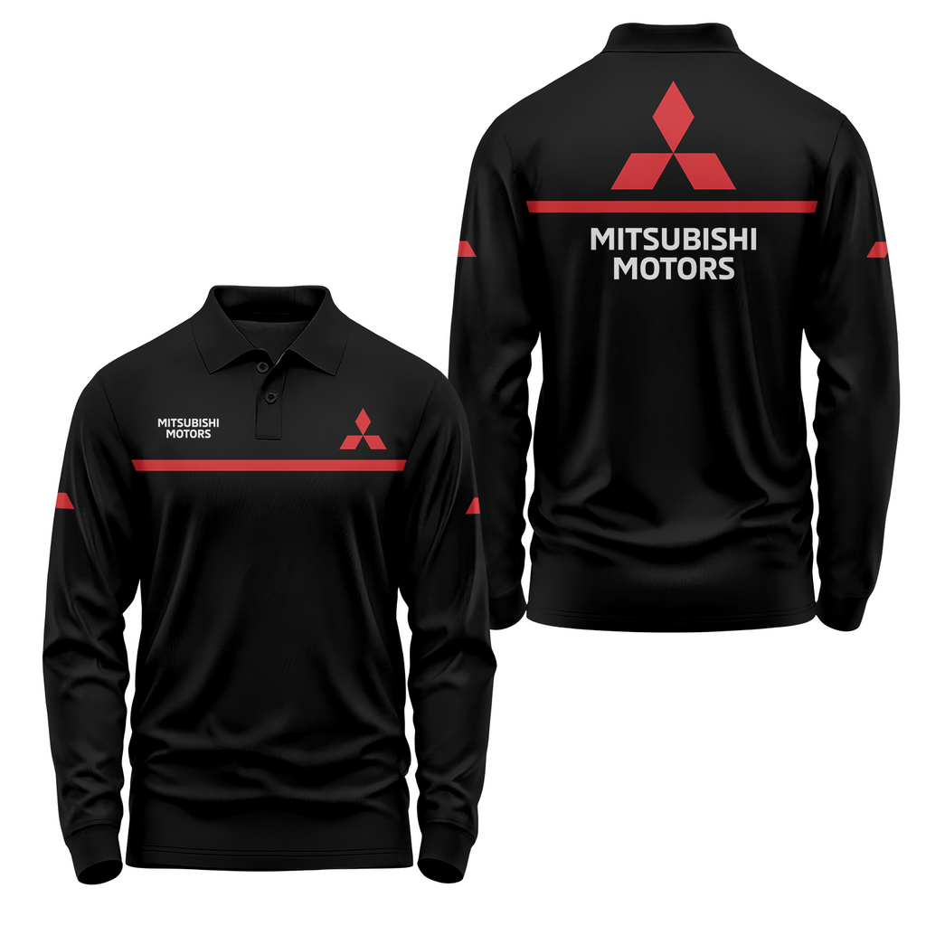 Mitsubishi Long Sleeve Polo USPL2389
