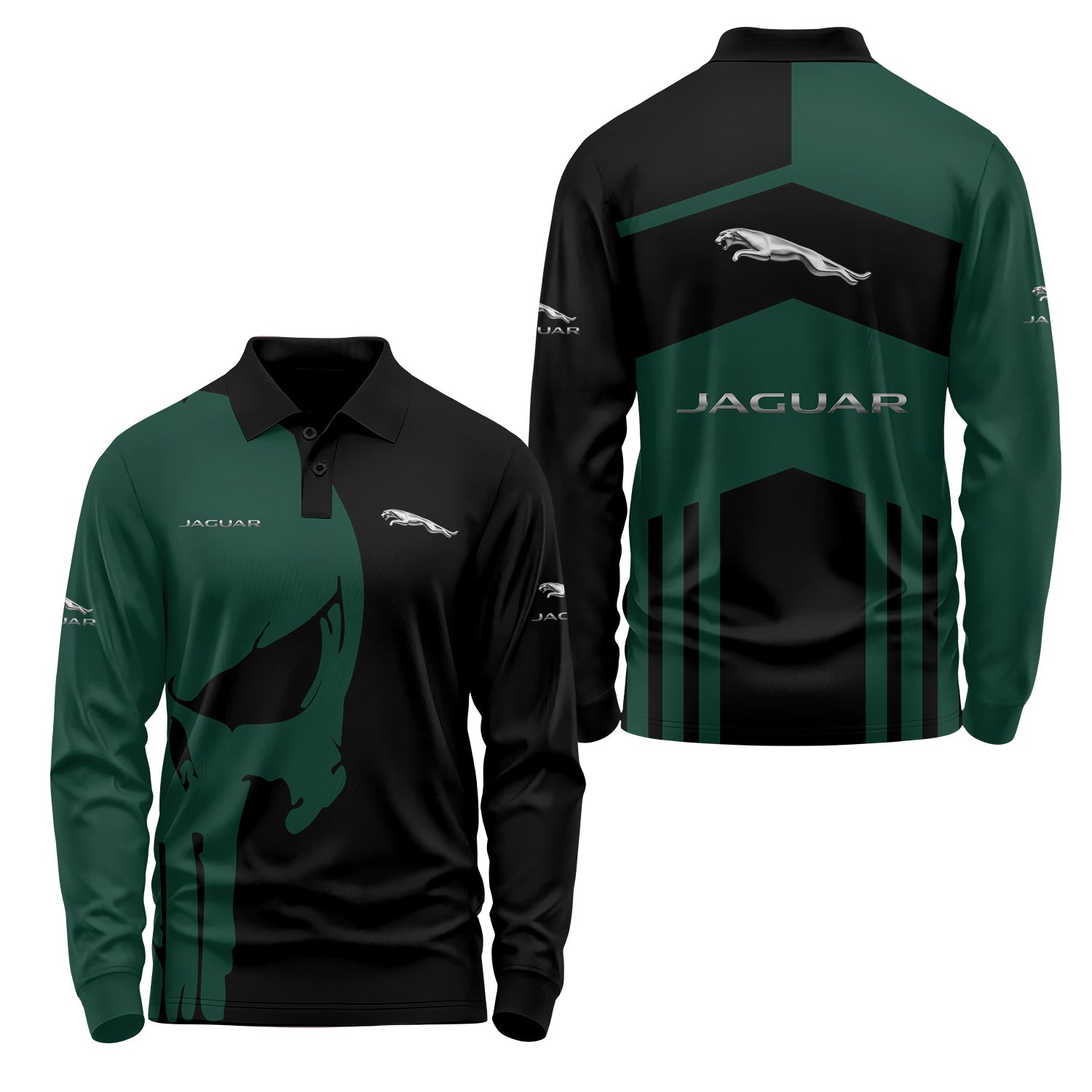 Jaguar Long Sleeve Polo USPL3211