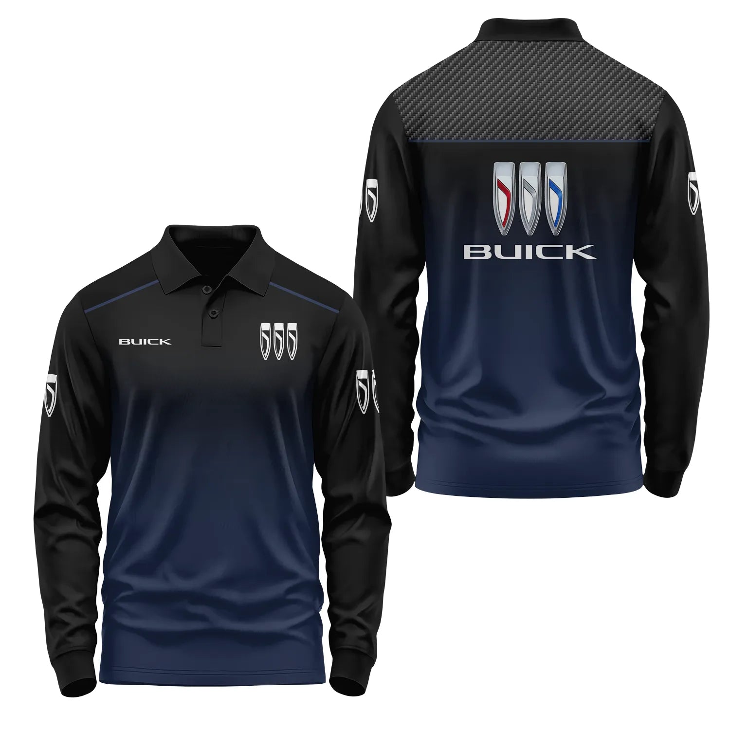 Buick Long Sleeve Polo SC001