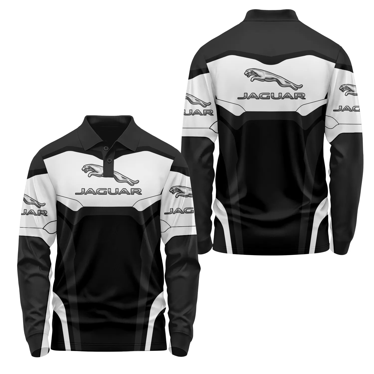 Jaguar Long Sleeve Polo SC030
