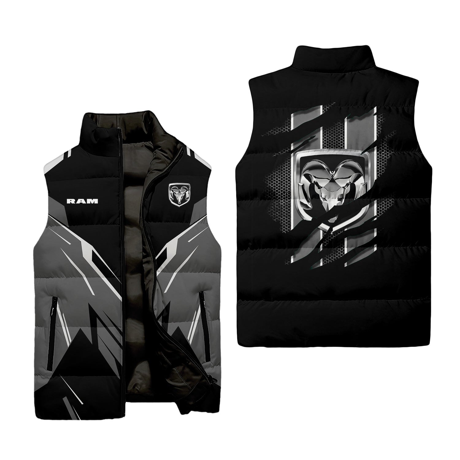 Ram Sleeveless Puffer Jacket USPL3051
