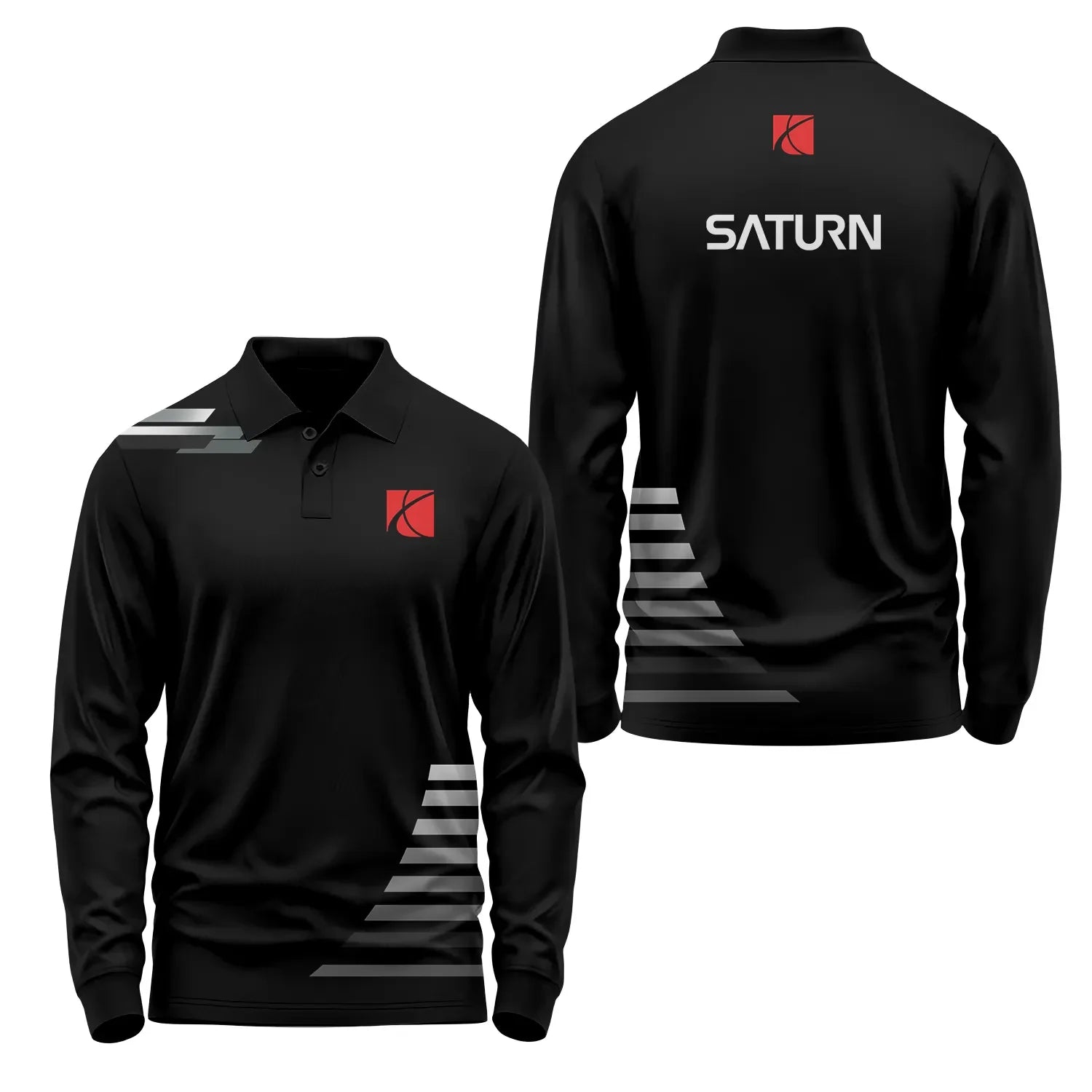 Saturn Long Sleeve Polo SC034
