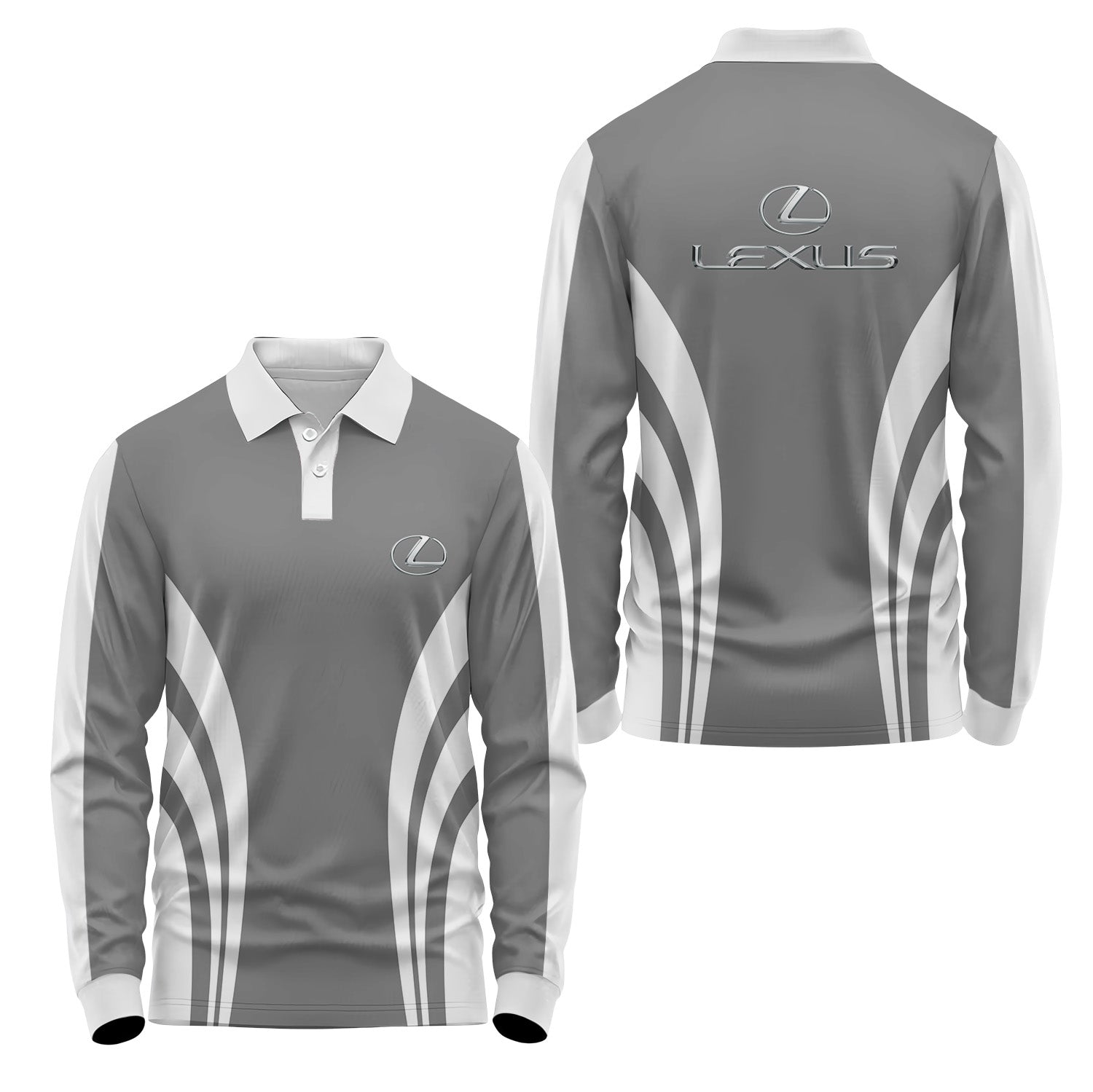 Lexus Long Sleeve Polo USPL2454