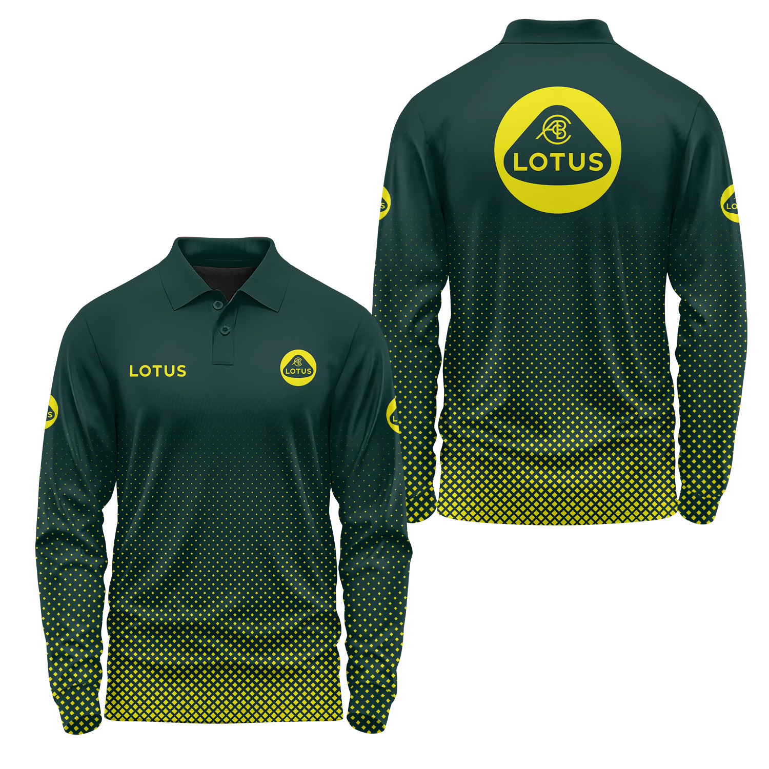 Lotus Long Sleeve Polo USPL2553