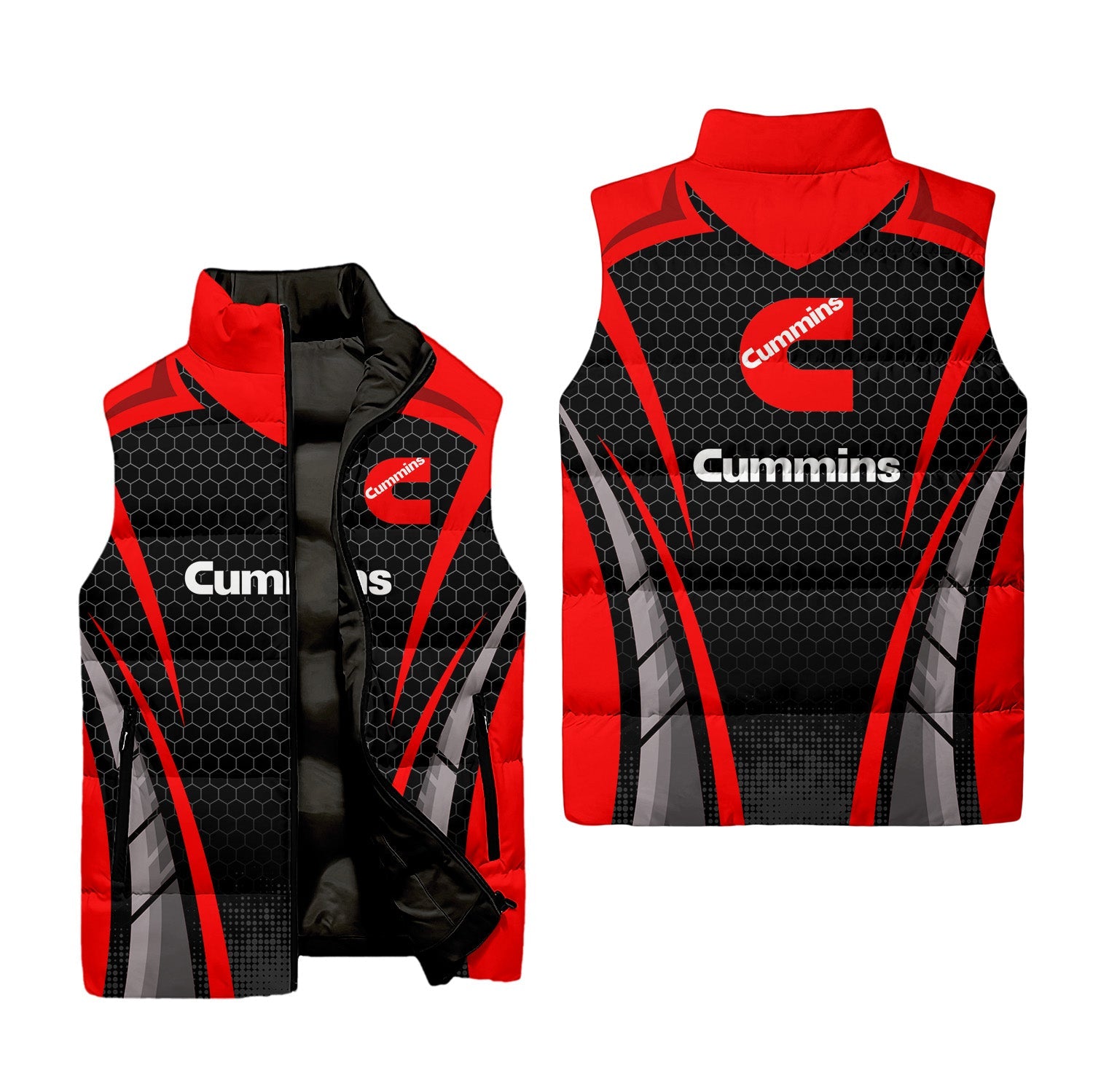 Cummins Sleeveless Puffer Jacket USPL2533