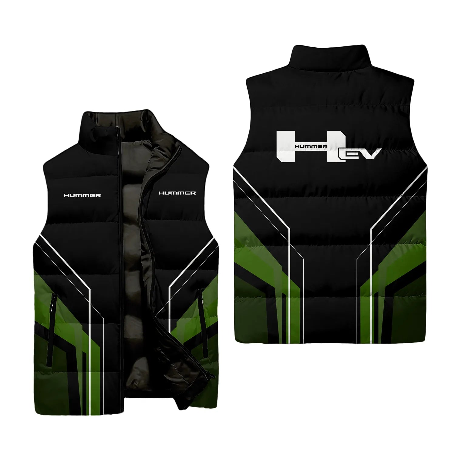 Hummer Sleeveless Puffer Jacket SC023