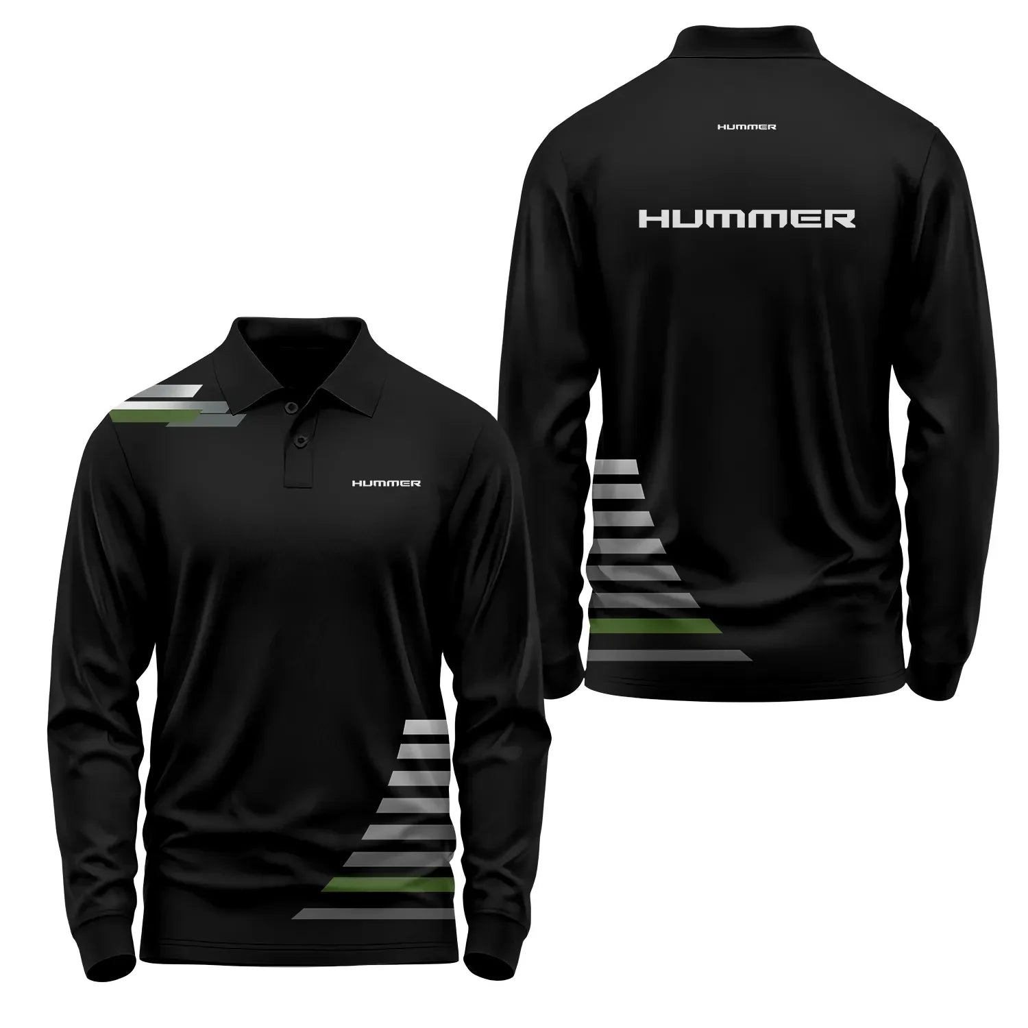 Hummer Long Sleeve Polo SC034