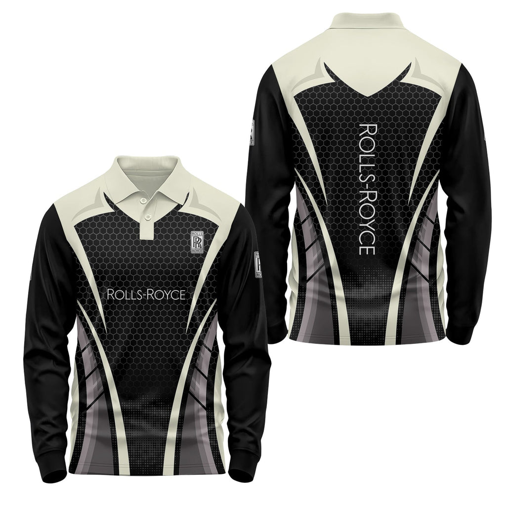Rolls-Royce Long Sleeve Polo USPL3475