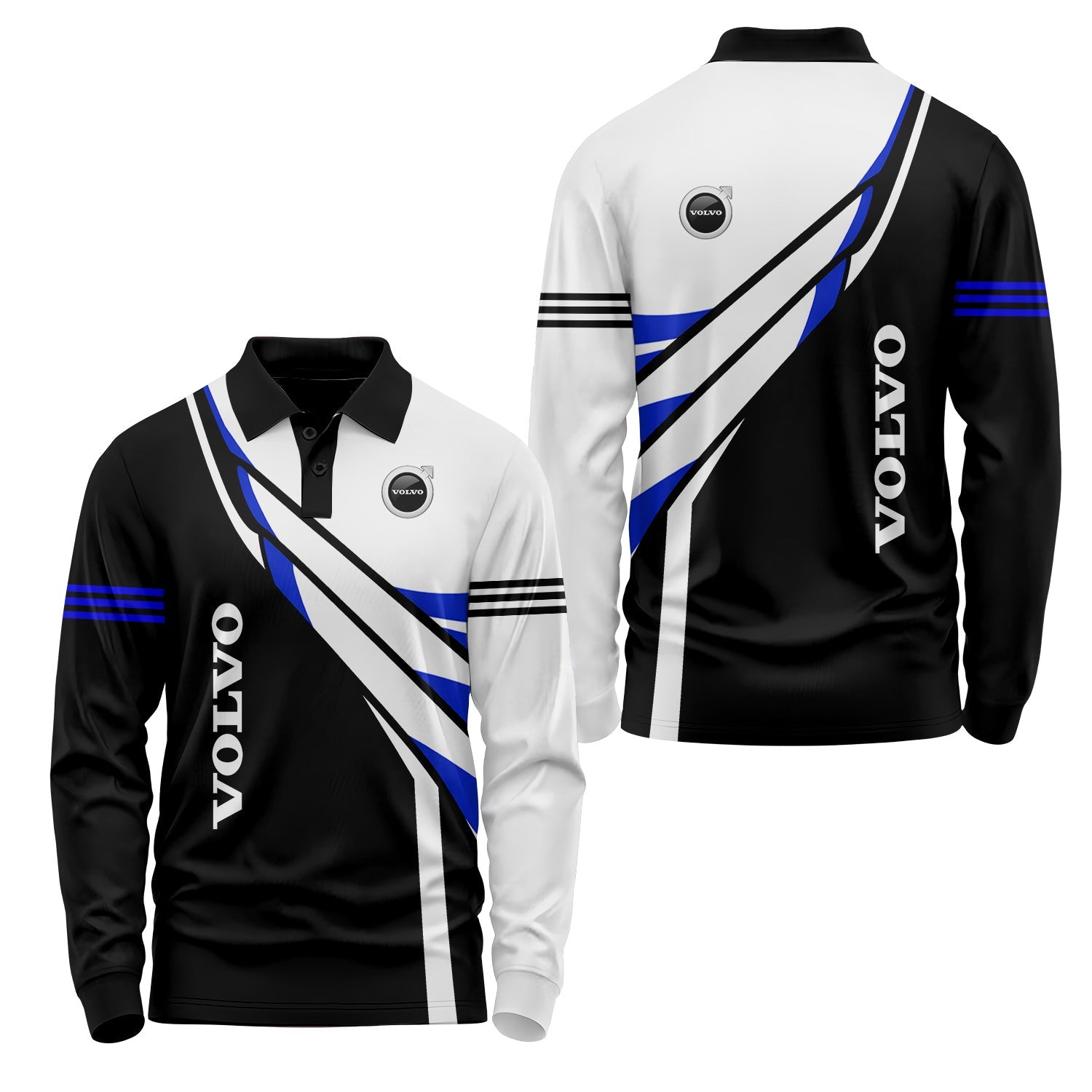 Volvo Long Sleeve Polo USPL3178