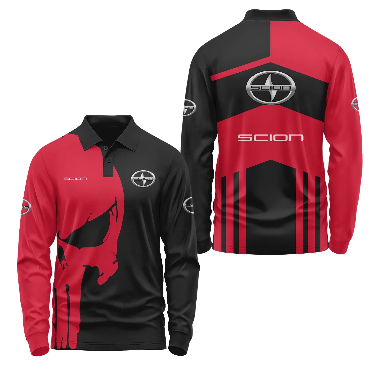 Scion Long Sleeve Polo SC026