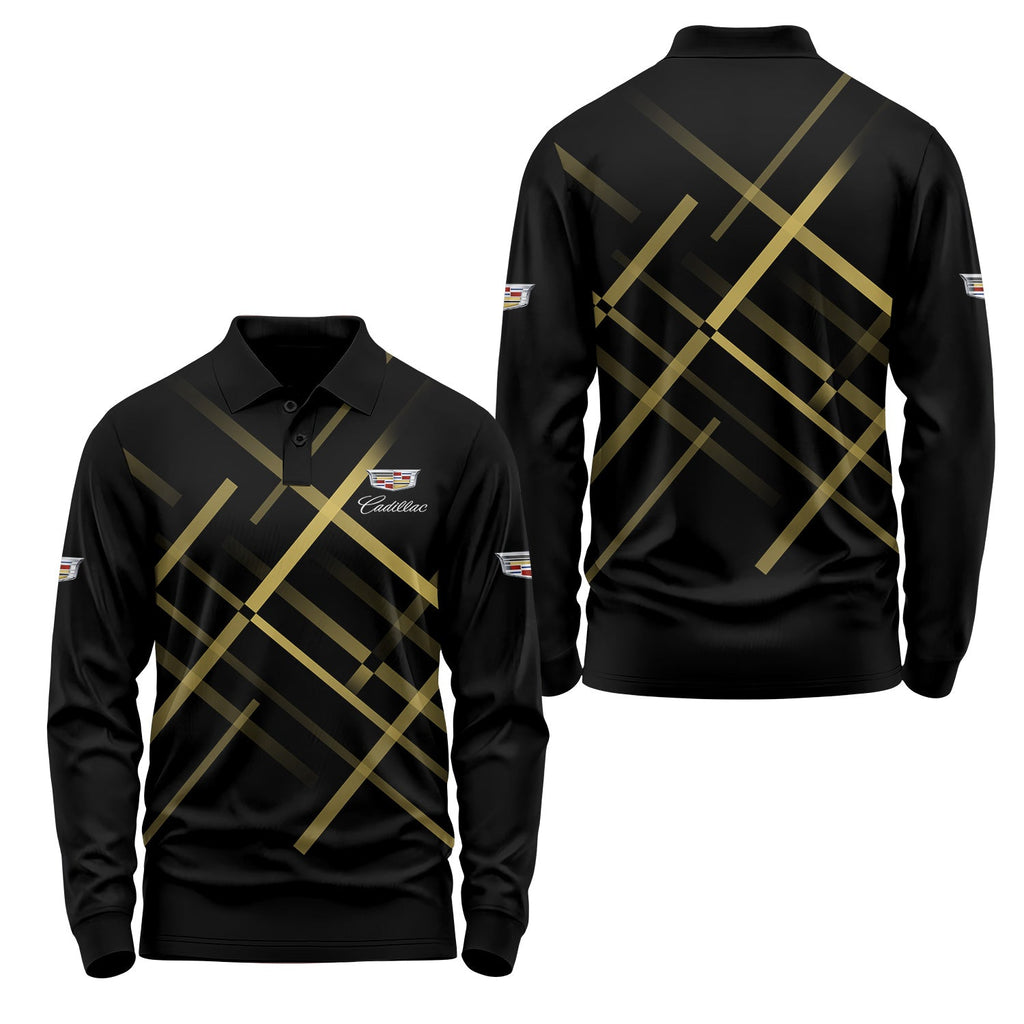 Cadillac Long Sleeve Polo USPL2800