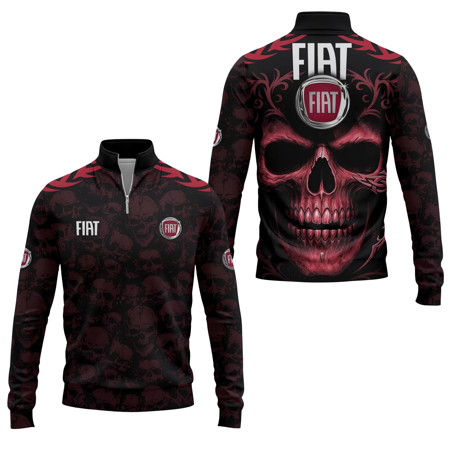 Fiat Quarter-zip Pullover SC014