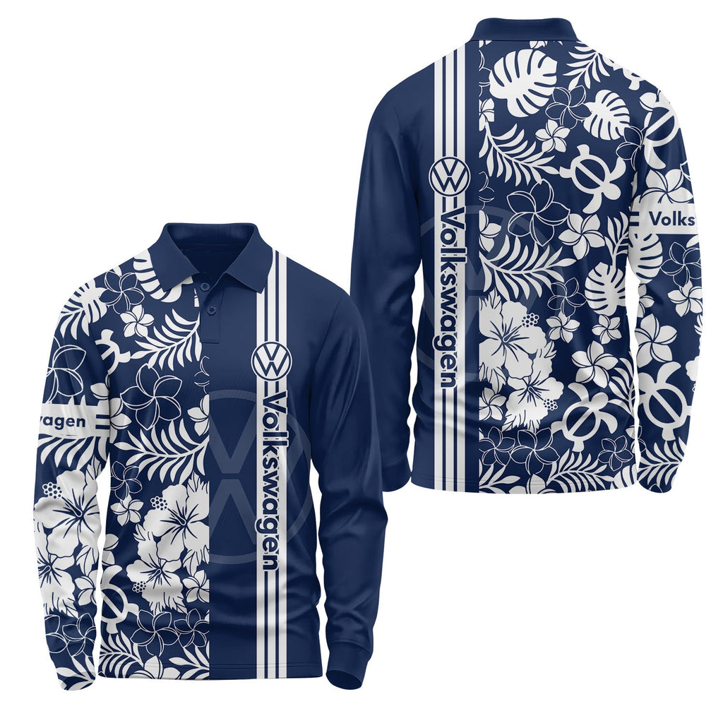 Volkswagen Long Sleeve Polo USPL3006