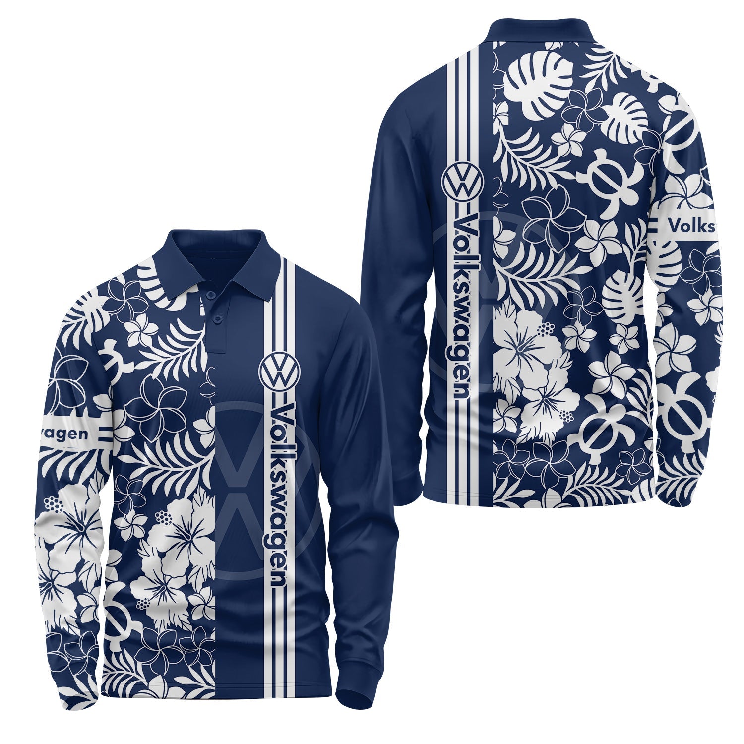 Volkswagen Long Sleeve Polo USPL3006