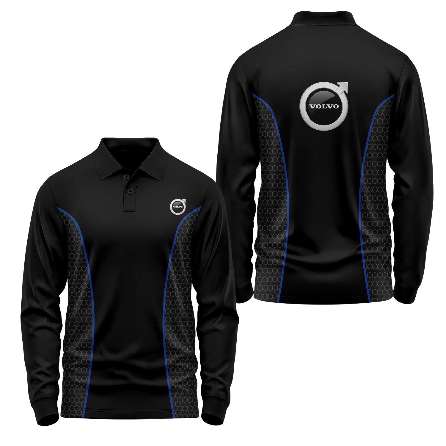 Volvo Long Sleeve Polo USPL3184