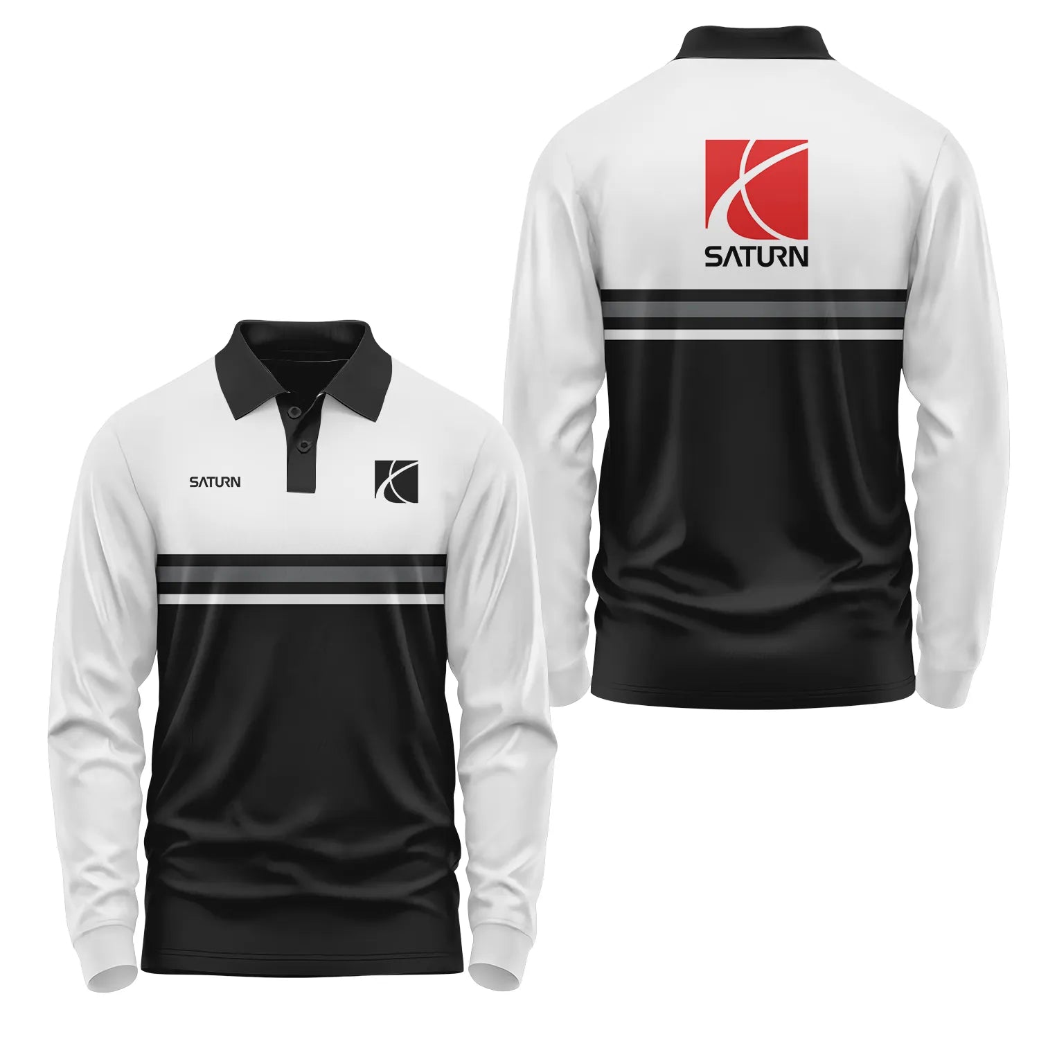 Saturn Long Sleeve Polo SC015
