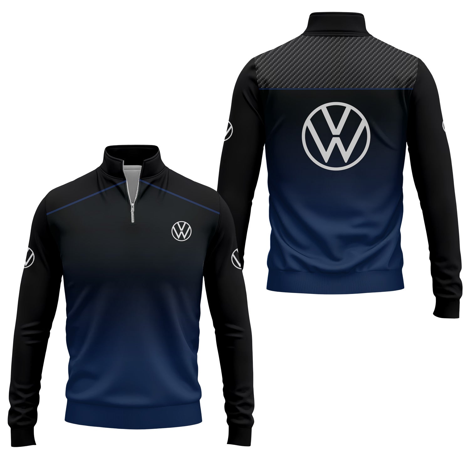 Volkswagen Quarter-zip Pullover USPL2977
