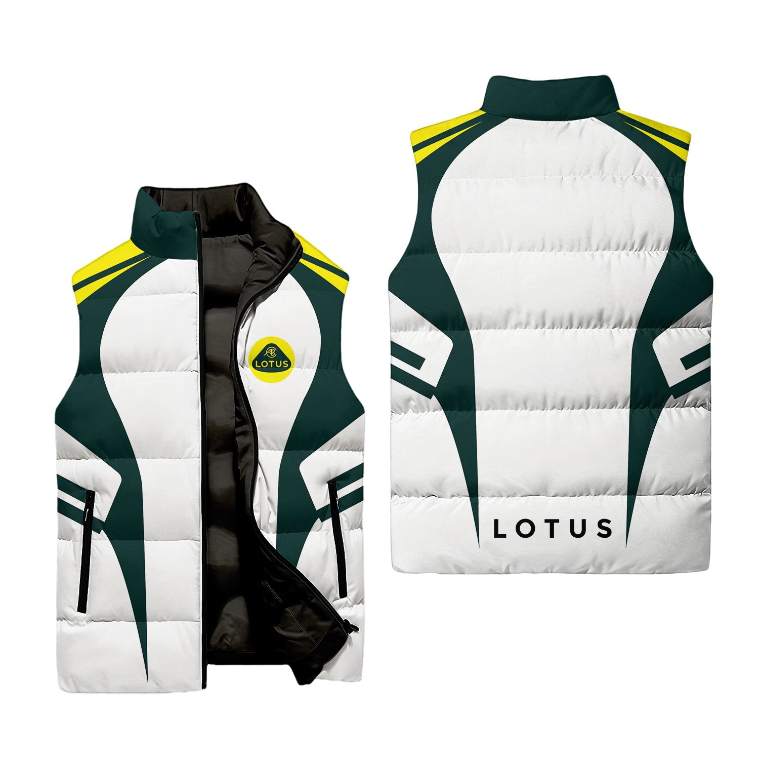 Lotus Sleeveless Puffer Jacket USPL2572