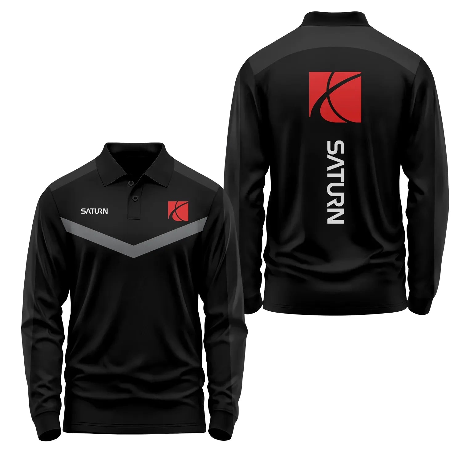Saturn Long Sleeve Polo SC035