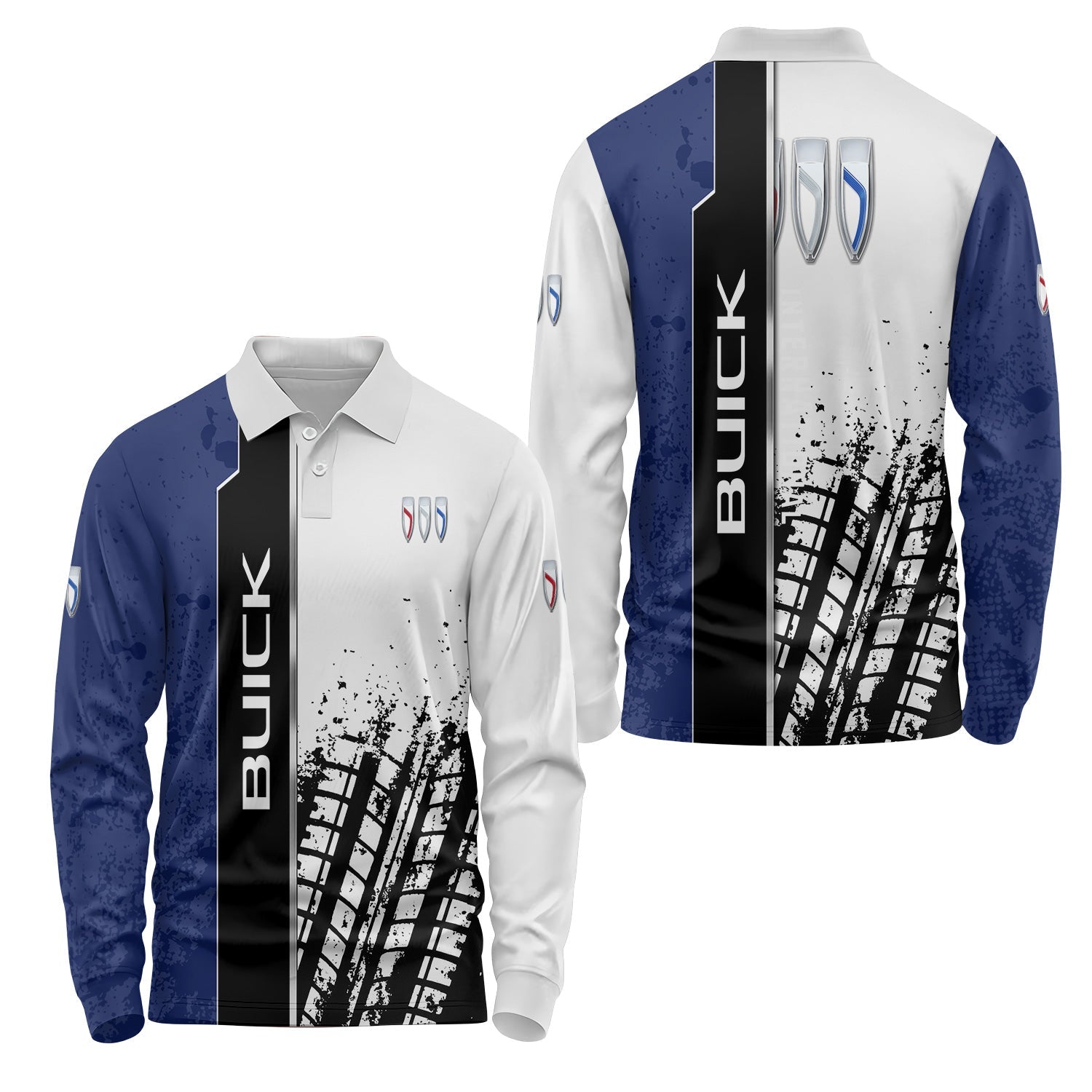 Buick Long Sleeve Polo USPL3110