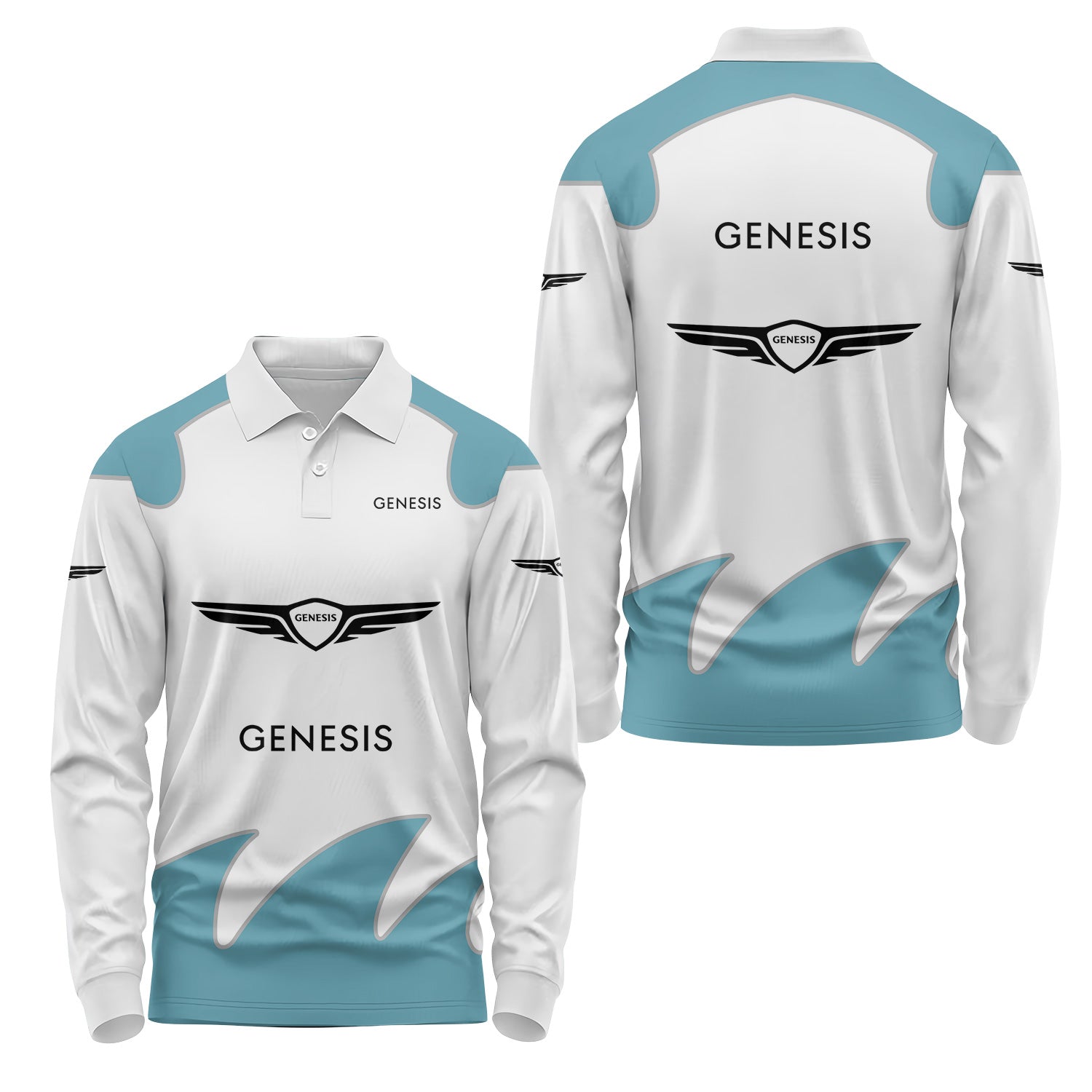 Genesis Long Sleeve Polo USPL3676