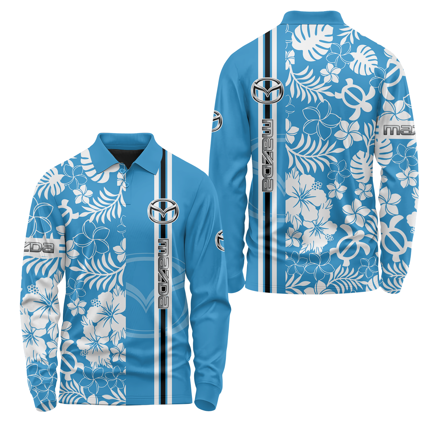 Mazda Long Sleeve Polo USPL2339