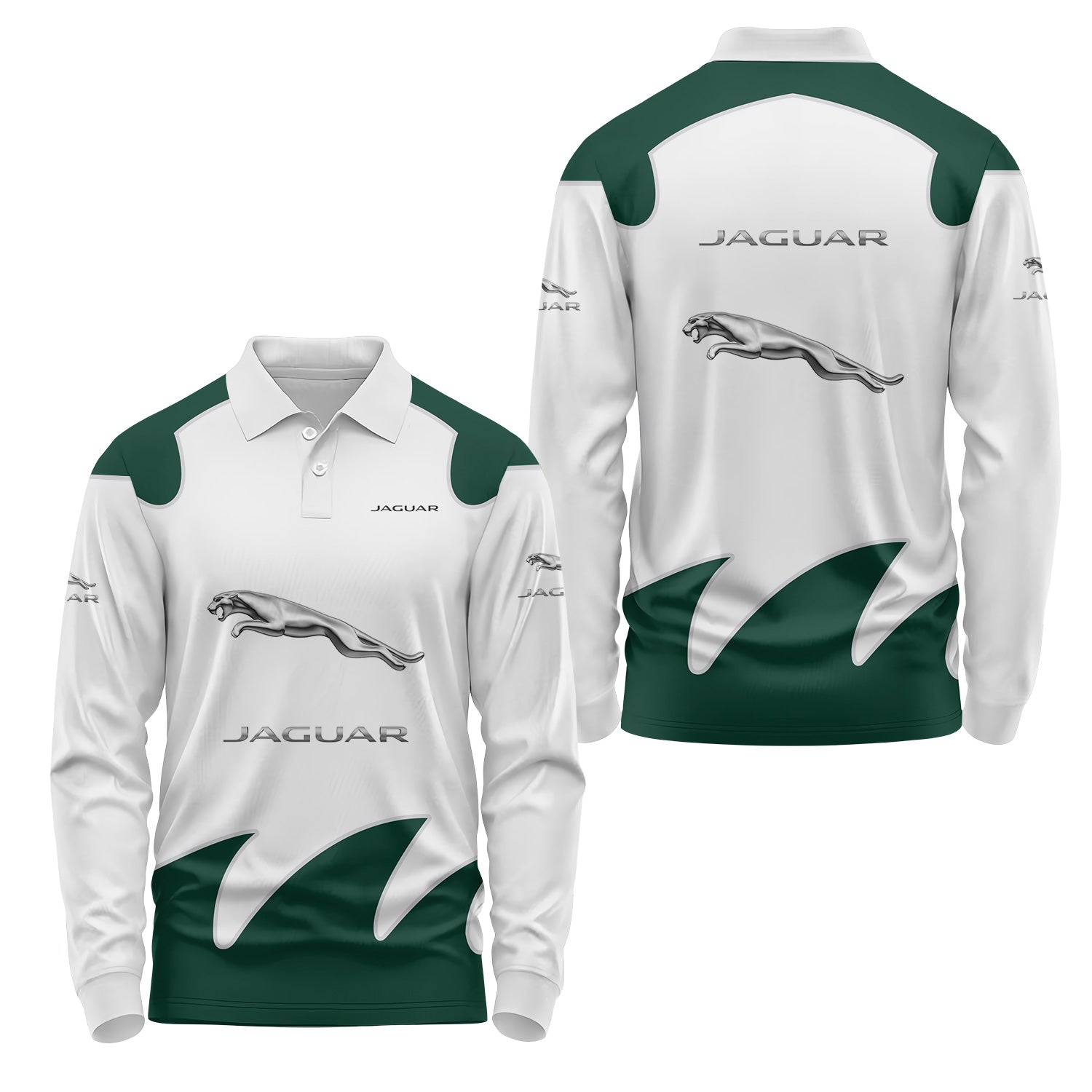 Jaguar Long Sleeve Polo USPL3256