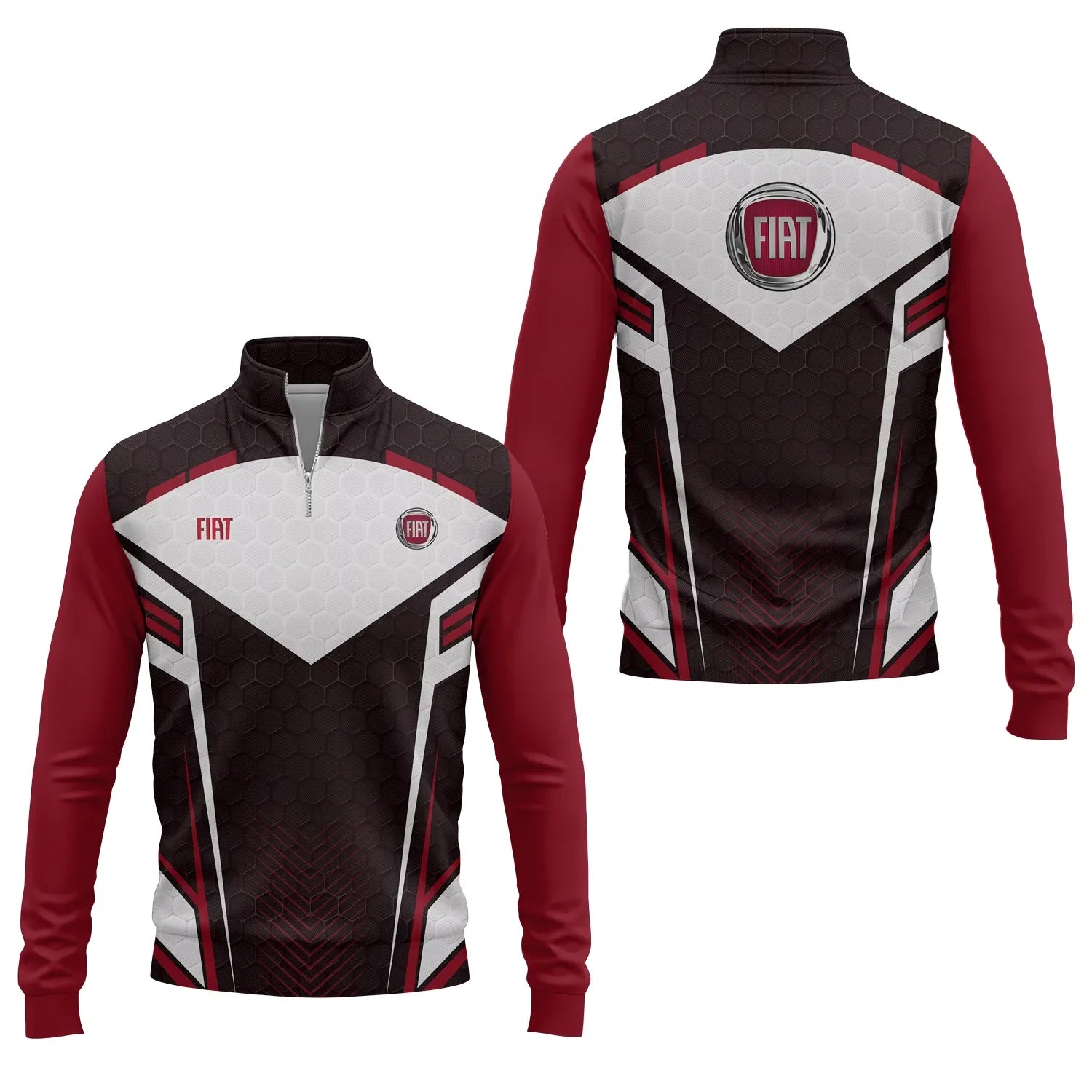 Fiat Quarter-zip Pullover SC033