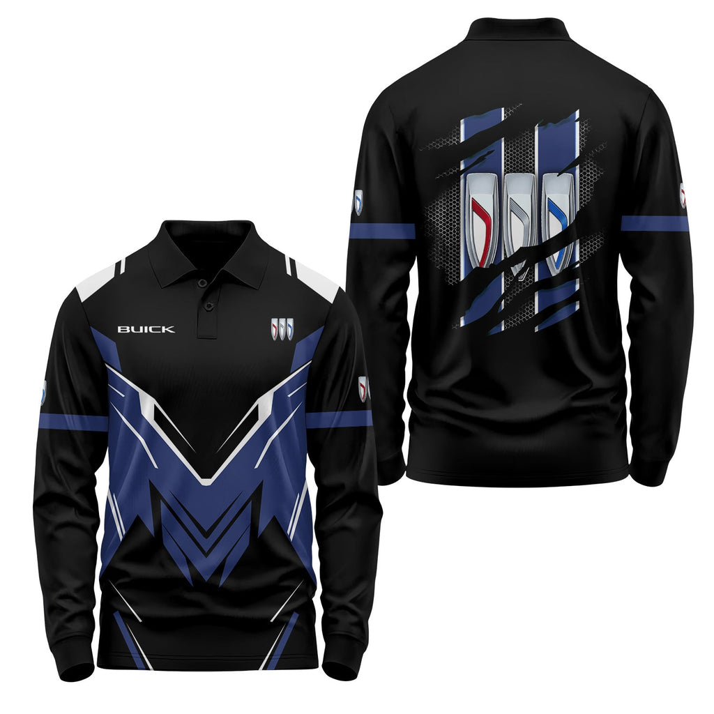 Buick Long Sleeve Polo USPL3111