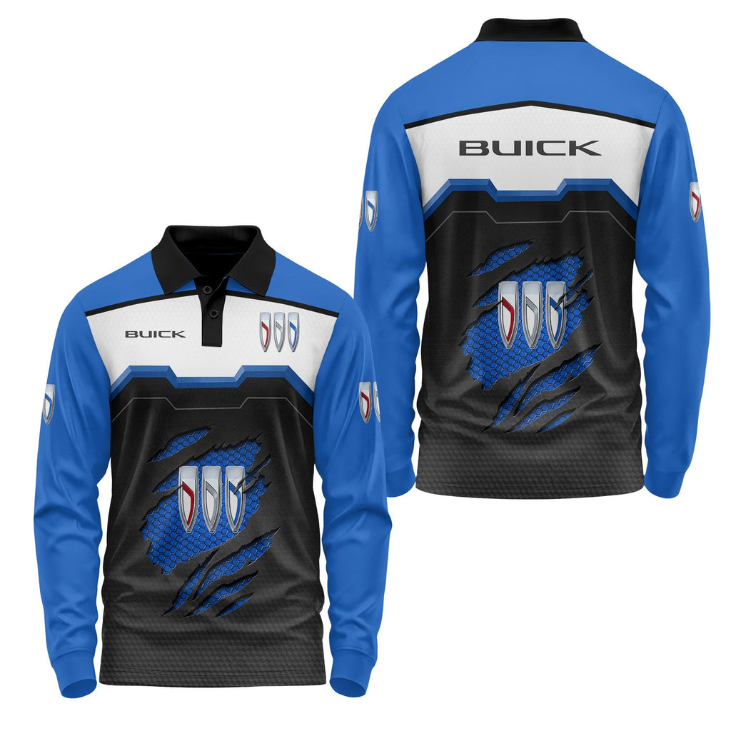 Buick Long Sleeve Polo USPL3139