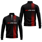 Mercedes Apparels MERC011 - Quarter-zip Pullover