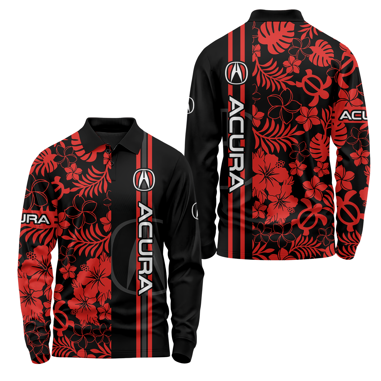Acura Long Sleeve Polo USPL2764