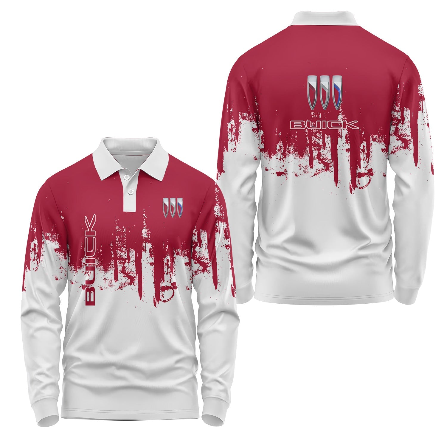 Buick Long Sleeve Polo USPL3138
