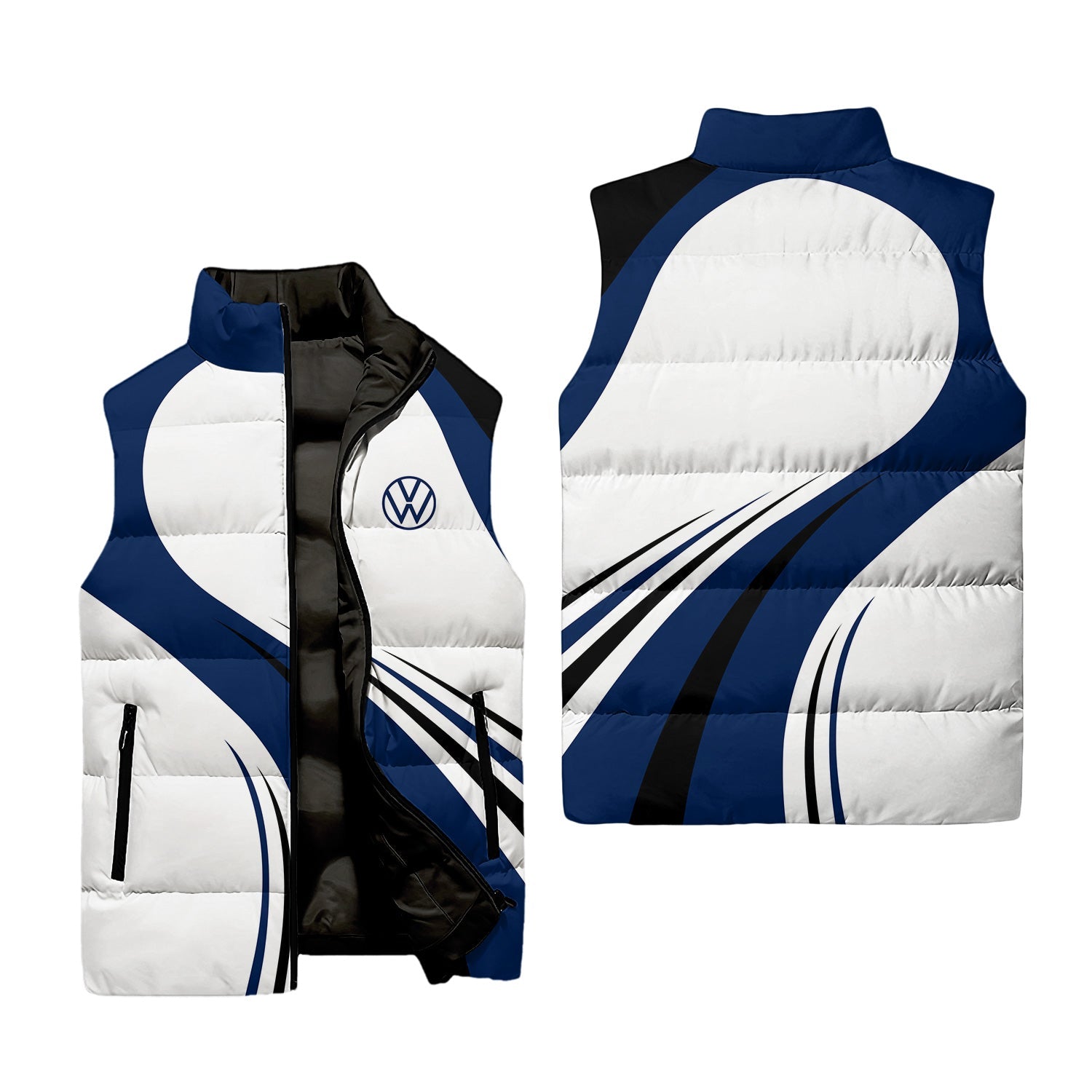 Volkswagen Sleeveless Puffer Jacket USPL3013