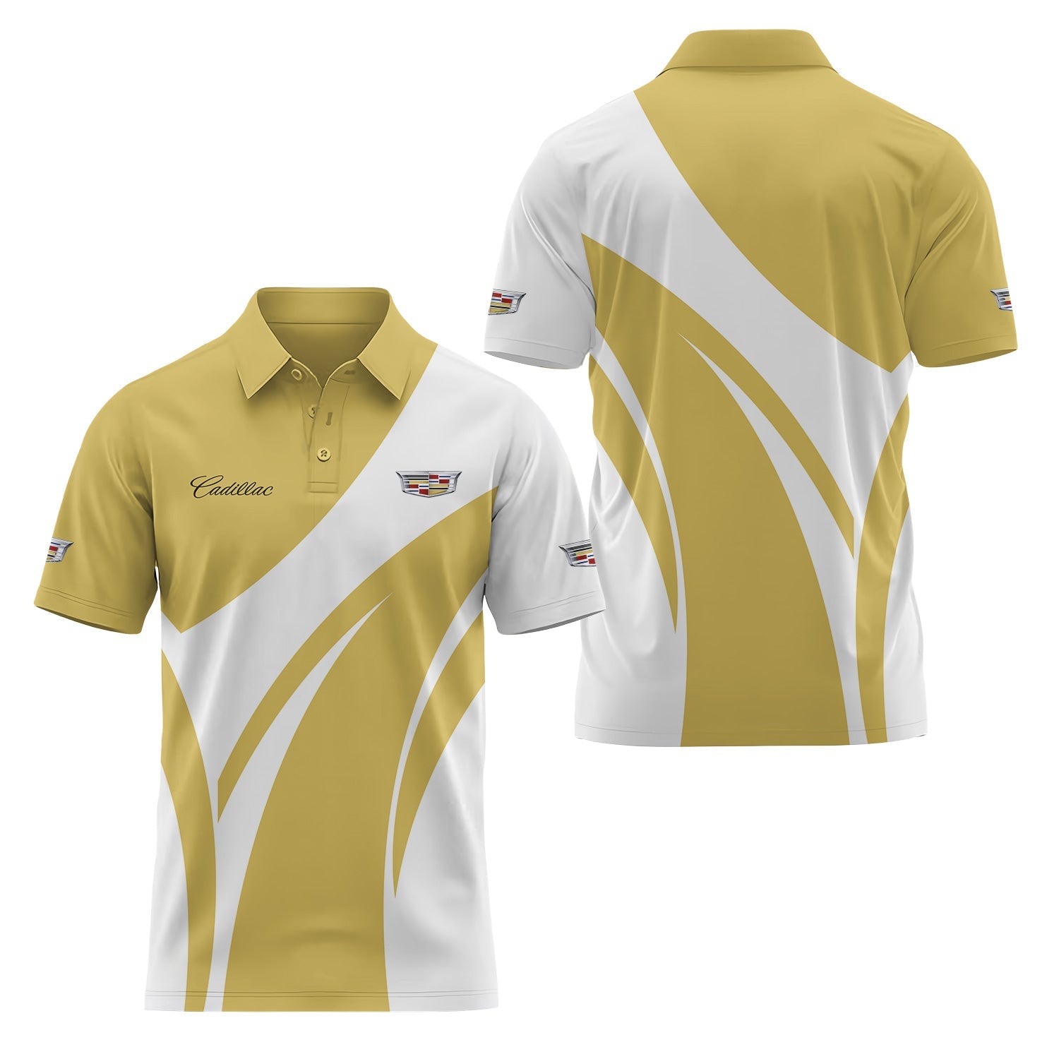 Cadillac Short Sleeve Polo USPL2799