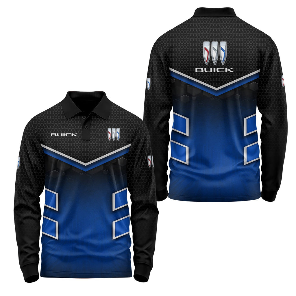 Buick Long Sleeve Polo USPL3117