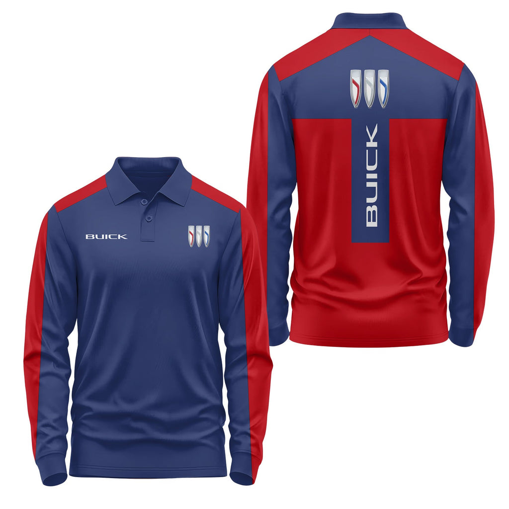 Buick Long Sleeve Polo USPL3107