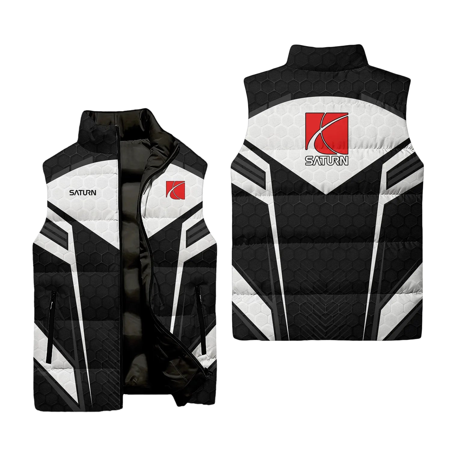 Saturn Sleeveless Puffer Jacket SC033