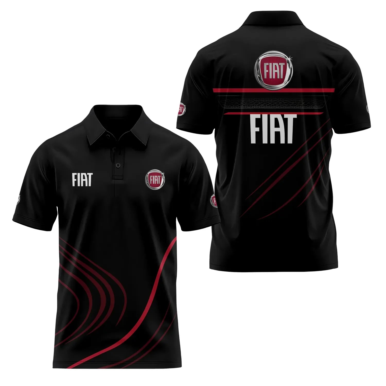 Fiat Short Sleeve Polo SC024